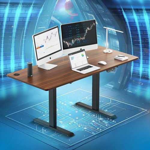 Stand Up Desk Stand with Electric Height Adjustment