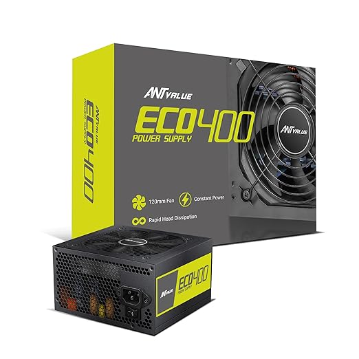 Gaming PC Power Supply 400W Non-Modular