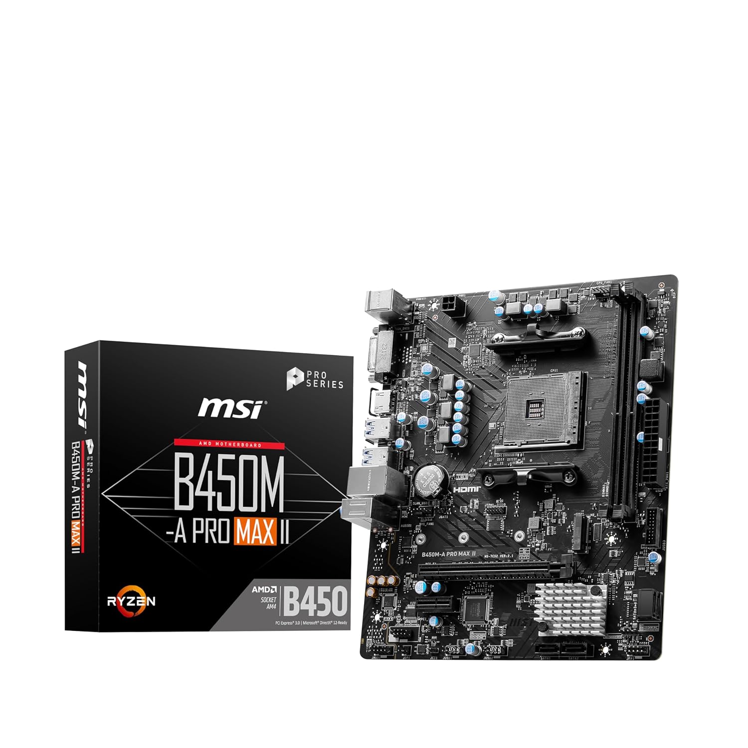 B450 Motherboard with AM4 Socket and DDR4 Support