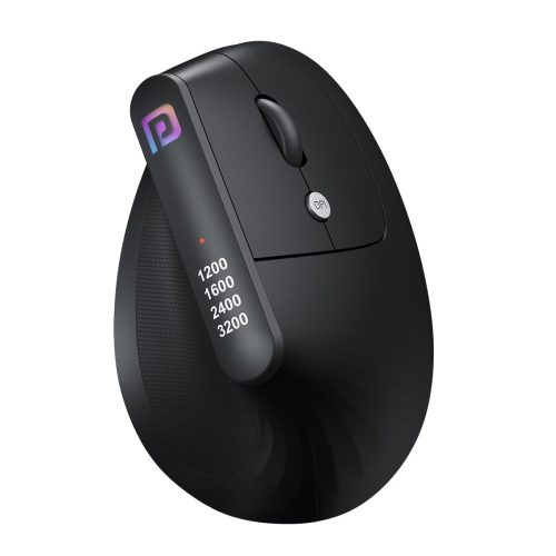 Portronics Toad Ergo computer mouse DPI black