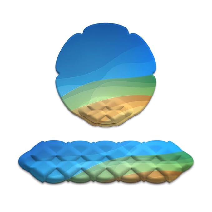 Keyboard rest wrist with non-slip base for pain relief